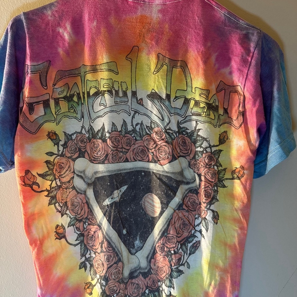 Men's Grateful Dead Liquid Blue Vintage T-shirt Size S Multi-color - Picture 5 of 5